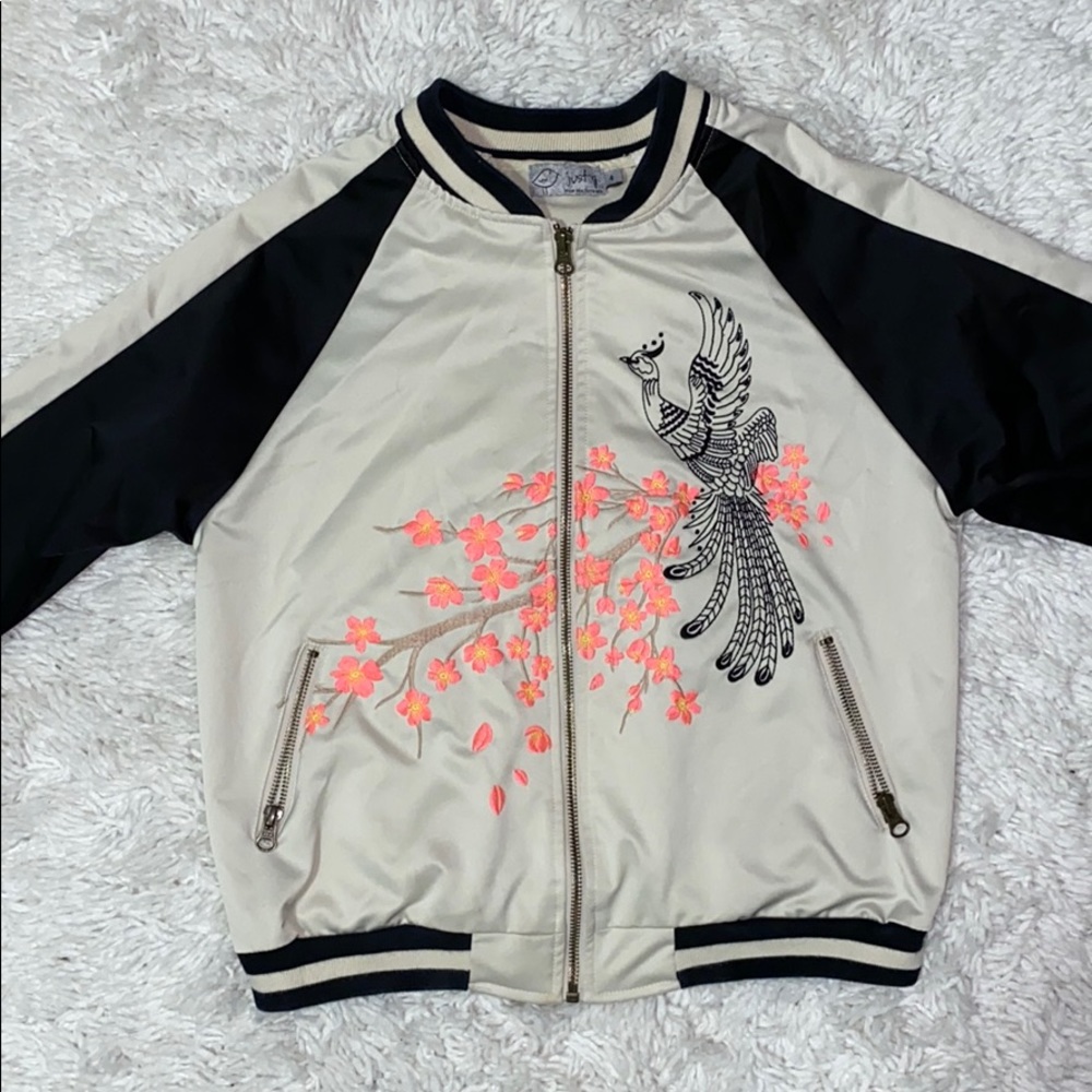 Embroider Bomber Jacket